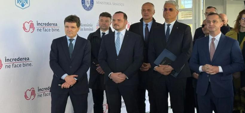 Nicușor Dan și Alexandru Rogobete au vizitat prima unitate modernă pentru mari arși din țară