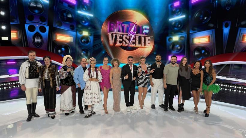 Spectacol total de Paşte: vedetele se întrec la Bătălie pe veselie, duminică, de la ora 16:00, pe Antena 1 și AntenaPLAY!