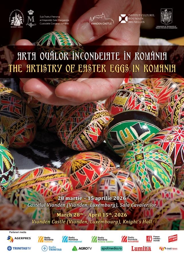 Tradiția încondeierii ouălor de Paște, prezentată la Castelul Vianden cu sprijinul ICR Bruxelles