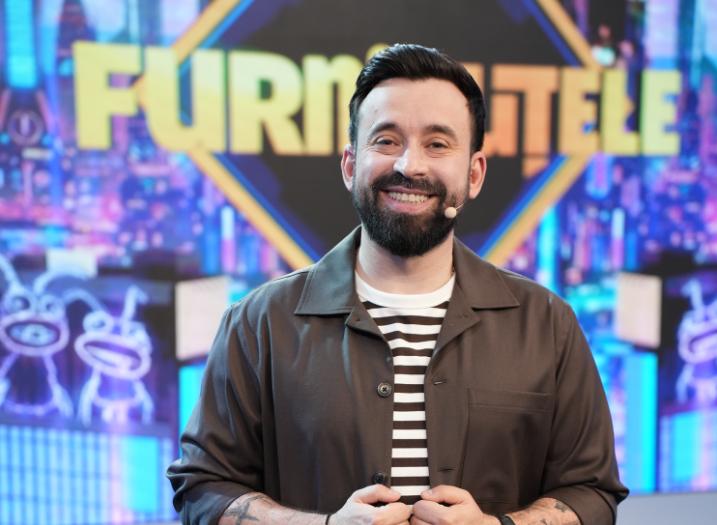 Oase, unul dintre ajutoarele Furnicuțelor, este responsabil de provocările zilnice în noul format de la Antena 1: ”mă simt 100% la locul meu și mă bucur că am această ocazie”