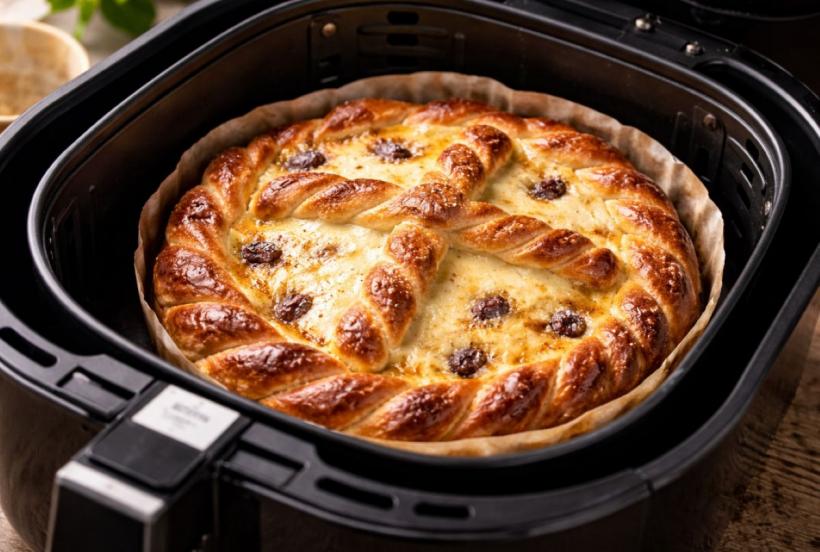 Pasca rapidă și cremoasă la airfryer