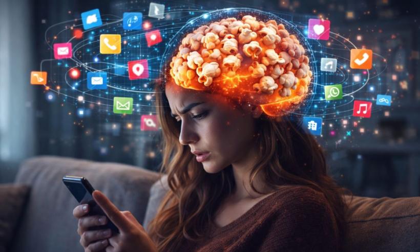Ce este „Popcorn brain” și cum îți afectează multitasking-ul creierul