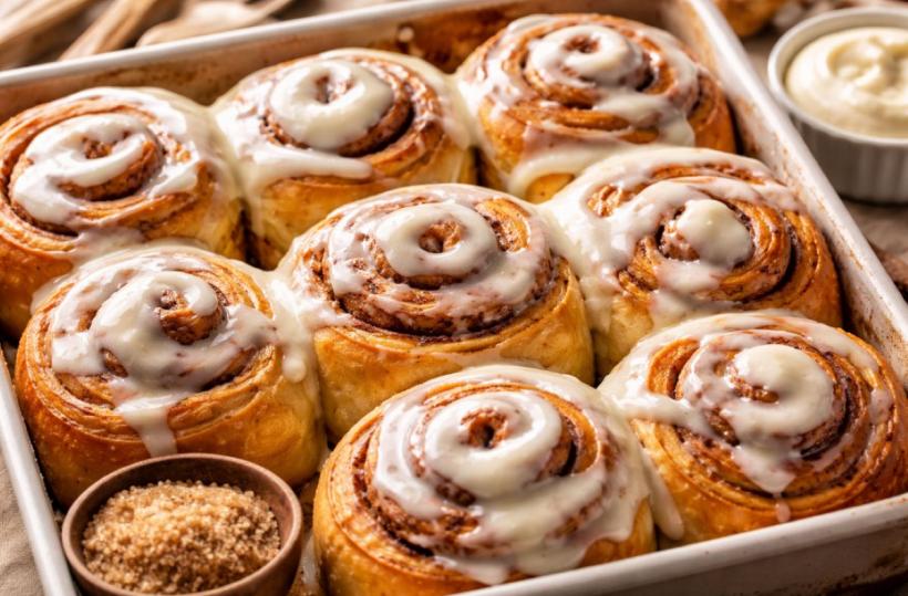 Cinnamon rolls de casă: Rulouri cu scorțișoară pufoase, aromate și irezistibile