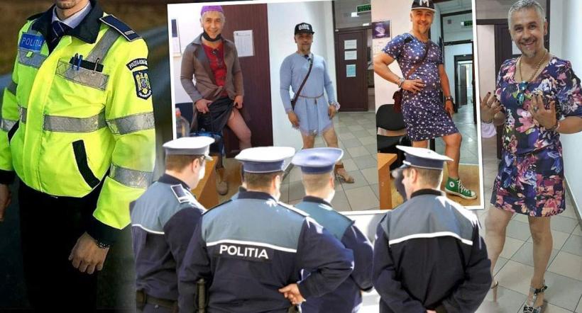 Polițistul local în rochiță pierde procesul de abuz în serviciu împotriva șefului său