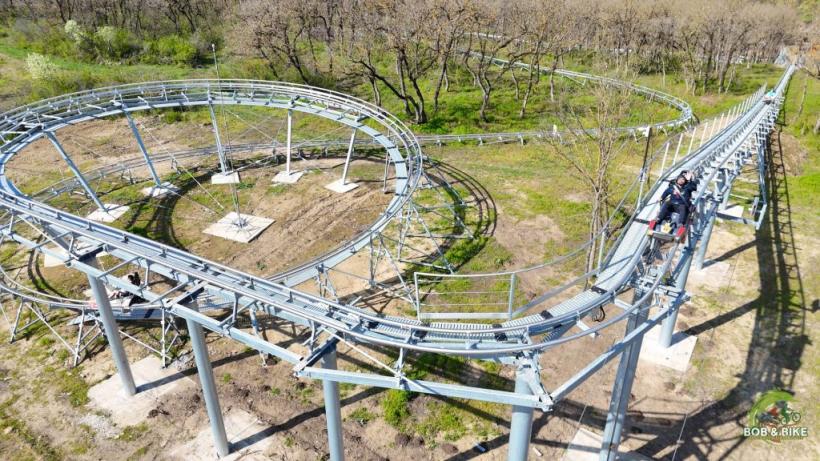 Adrenalină la Galați: S-a deschis singura zonă din țară cu bob suspendat și turn de escaladă 19003959