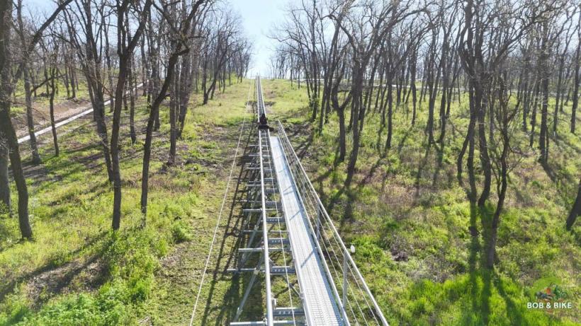 Adrenalină la Galați: S-a deschis singura zonă din țară cu bob suspendat și turn de escaladă 19003960