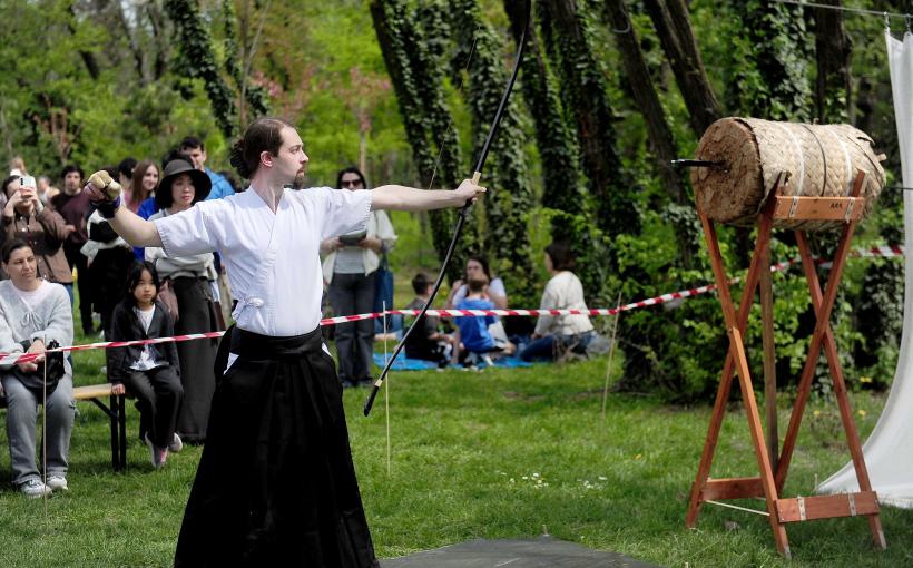 Hanami – sărbătoarea primăverii – în Grădina japoneză din Parcul Regele Mihai I (Herăstrău) 19004278