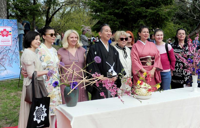 Hanami – sărbătoarea primăverii – în Grădina japoneză din Parcul Regele Mihai I (Herăstrău) 19004299