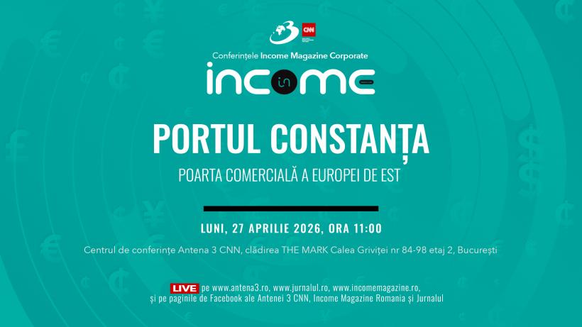 Poza pentru articolul Conferința Națională Income Magazine Corporate „PORTUL CONSTANȚA – POARTA COMERCIALĂ A EUROPEI DE EST”