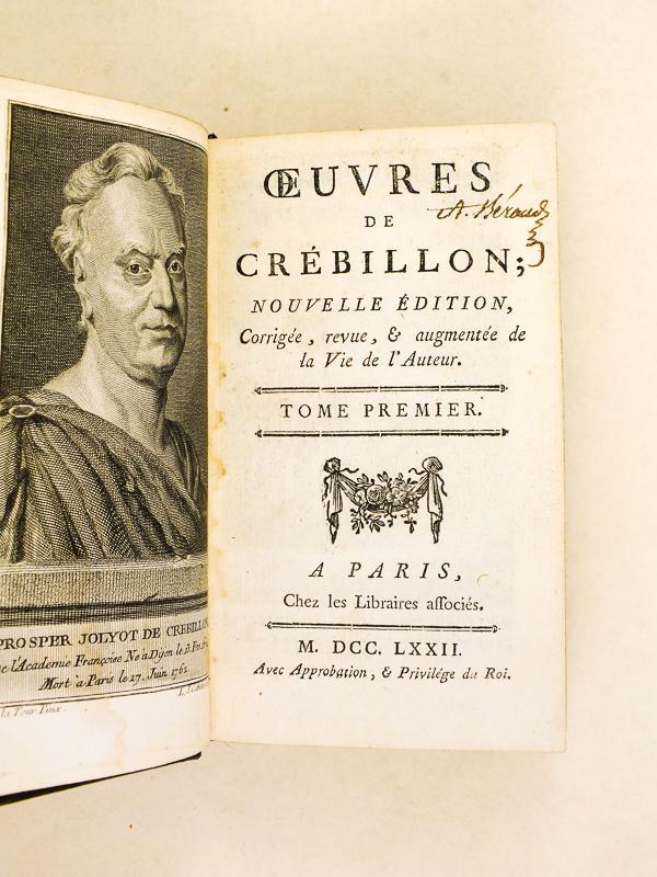 Crébillon, povestitorul de bon ton al Franței regale 19004928