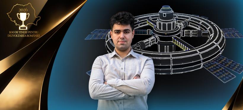 Un licean român proiectează viața în spațiu și câștigă Premiul I la competiția NSS și NASA. Mihai Cheța se înscrie în „100 de tineri pentru dezvoltarea României