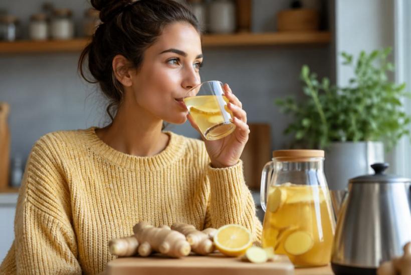 „Apa japoneză” pentru slăbit, băutura care promite să reducă grăsimea abdominală