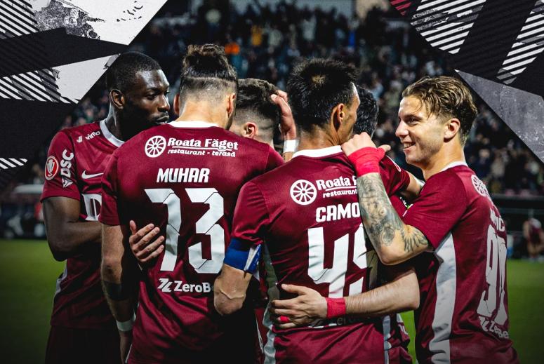 Derbiul Clujului: CFR a bătut Universitatea