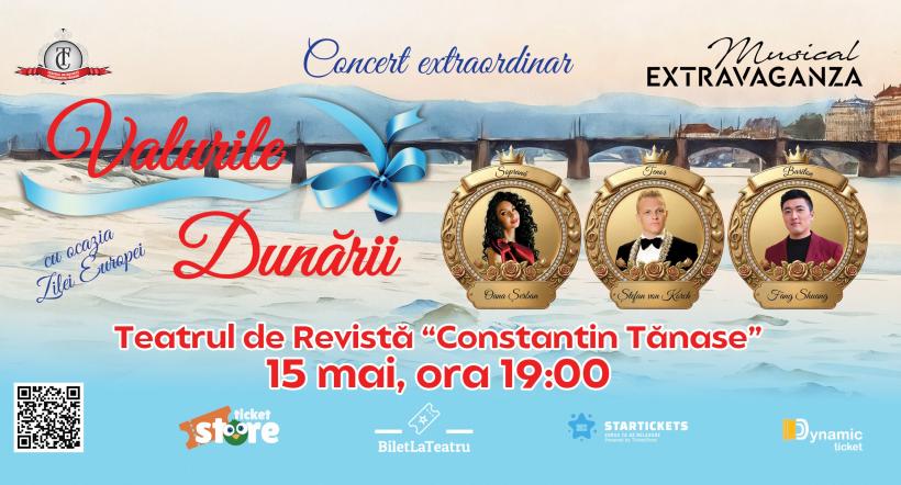 Concertul „Valurile Dunării” – o călătorie muzicală prin Europa, între rafinament clasic și emoția tradiției, cu tenorul Ştefan von Korch