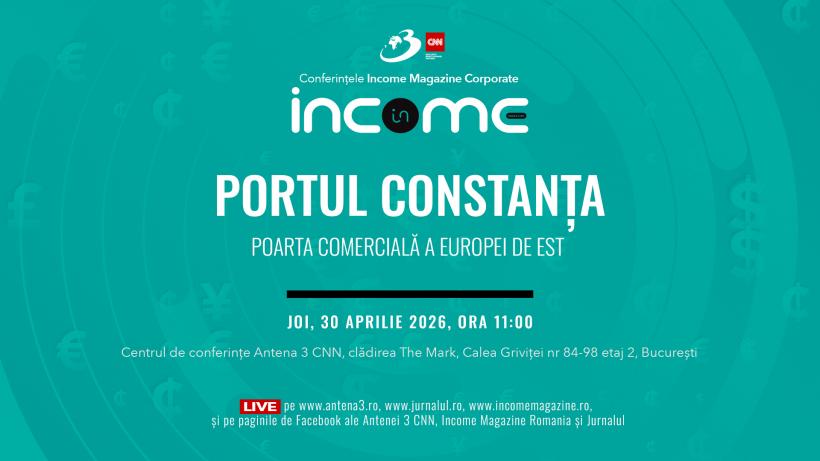 Conferința Națională Income Magazine Corporate „Portul Constanța – poarta comercială a Europei de Est”