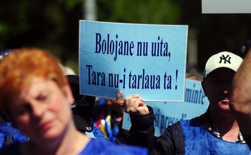 Strigătul disperării în fața Palatului Victoria: Mii de membri ai Confederației Meridian cer dreptate în stradă 19005872