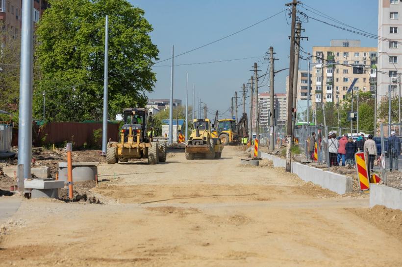 Prima linie nouă de tramvai din București în 30 de ani: lucrările au început în Prelungirea Ghencea 19006048