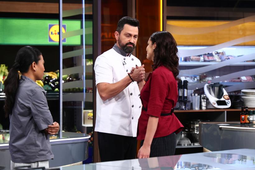 Nou record de audiență cu ediția Chefi la cuțite de ieri. Echipa lui Chef Ștefan a câștigat bătălia culinară, iar Anastasiia a fost eliminată din competiție 19006350