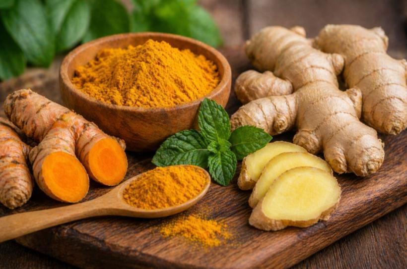 Revoluție în medicina implanturilor osoase cu ajutorul curcumei și ghimbirului