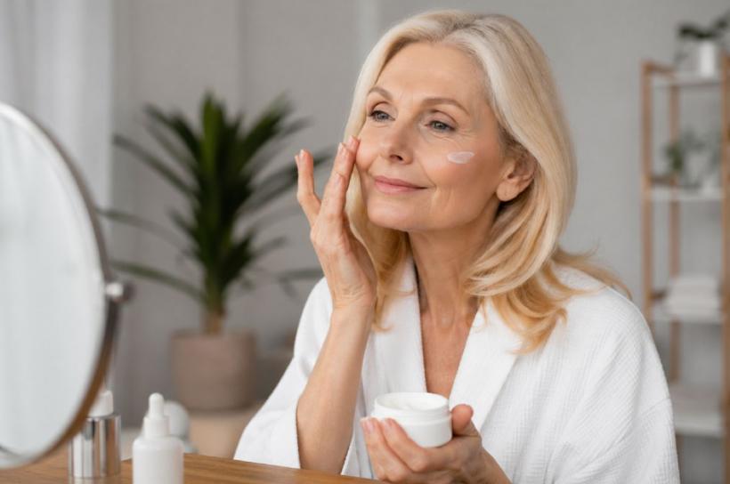 Menopauza afectează pielea: ce produse sunt recomandate după 50 de ani