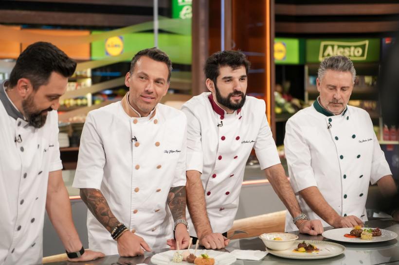 Chefi la cuțite, lider de audiență. Ionela Românianu a abandonat competiția, iar Bianca Podosu a fost eliminată. Diseară, Chef Sautner aruncă-n joc o amuletă surprinzătoare 19007044