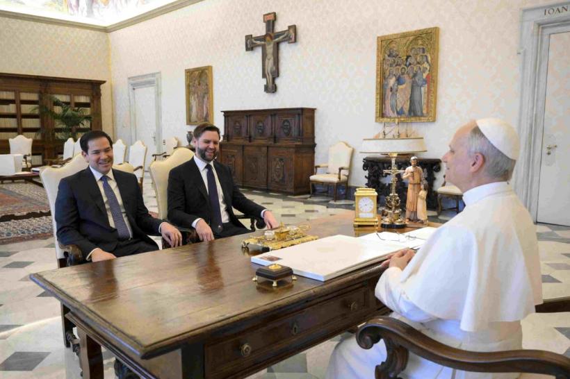 Rubio susține că vizita la Vatican nu are ca scop împăcarea dintre Trump și Papa Leon  19007129