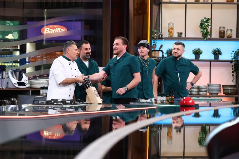 Chefi la cuțite, lider de audiență. Echipa bej, condusă de Chef Ștefan, a câștigat ieri battle-ul, iar Chef Sautner l-a salvat pe Florin Stamin de la eliminare 19007374