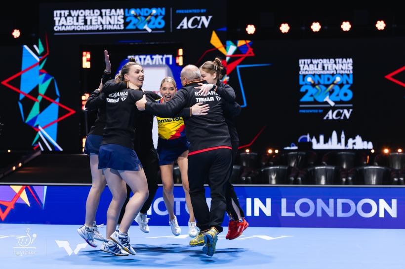 Bronz MONDIAL pentru echipa feminină de tenis de masă a României 19007689