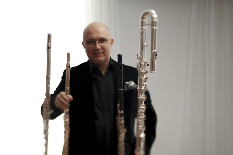 Tango con Brio: începe Turneul Național Flautul de Aur cu Ion Bogdan Ștefănescu și Trio Brio