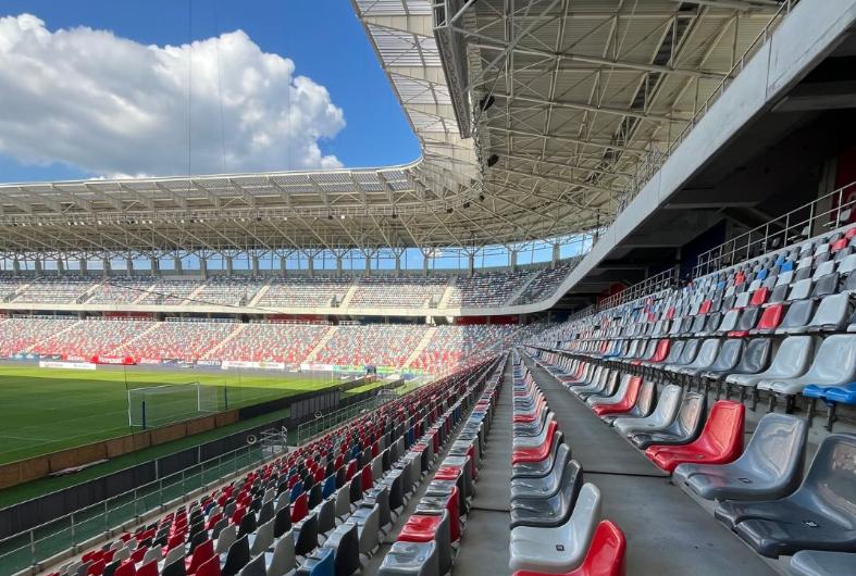 Tribune aproape goale pentru FCSB în Ghencea. Steaua a adunat mai mulți fani în Liga 2