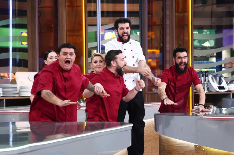 Chefi la cuțite, lider de audiență. Echipa bordo a obținut aseară o nouă victorie. Provocare dură diseară: Chefii își impun unii altora combinații grele de ingrediente