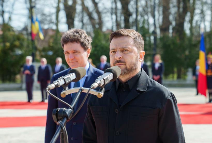 Nicușor Dan și Zelenski, plan pentru tehnologii militare comune
