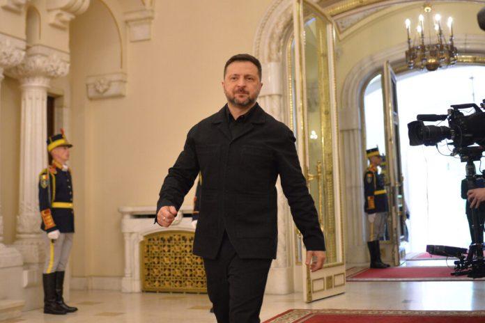 Zelenski, mesaj ferm de la București: Trebuie să demonstrăm că NATO este puternic
