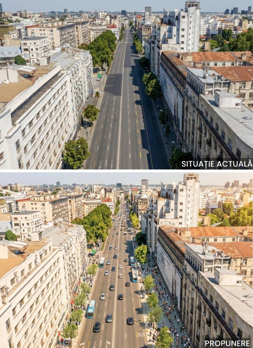 Ciprian Ciucu lansează un concurs de soluții urbanistice pentru reabilitarea Bulevardului Magheru