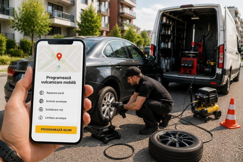 Programări Vulcanizare Mobilă la Domiciliu