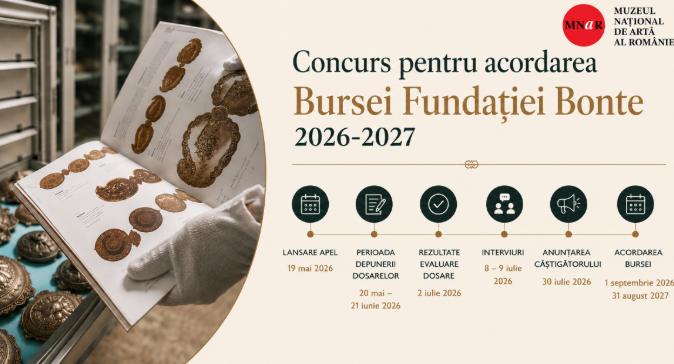 Muzeul Național de Artă al României lansează concursul pentru acordarea Bursei Bonte 2026 – 2027