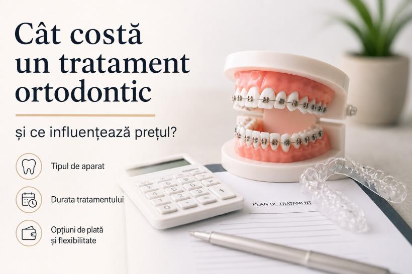 Cât costă un tratament ortodontic și ce influențează prețul?