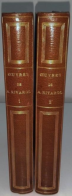 Contele de Rivarol, ucenicul bufon al lui Voltaire 19010170