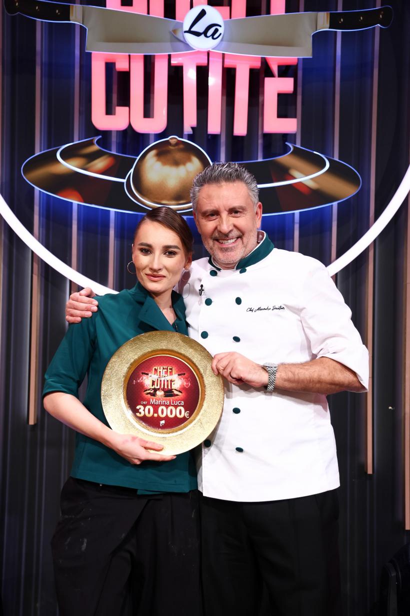 Cine a câștigat Chefi la cuțite sezonul 17. Marina Luca a obținut premiul de 30.000 de euro. Povestea concurentei care a cucerit juriul 19010395