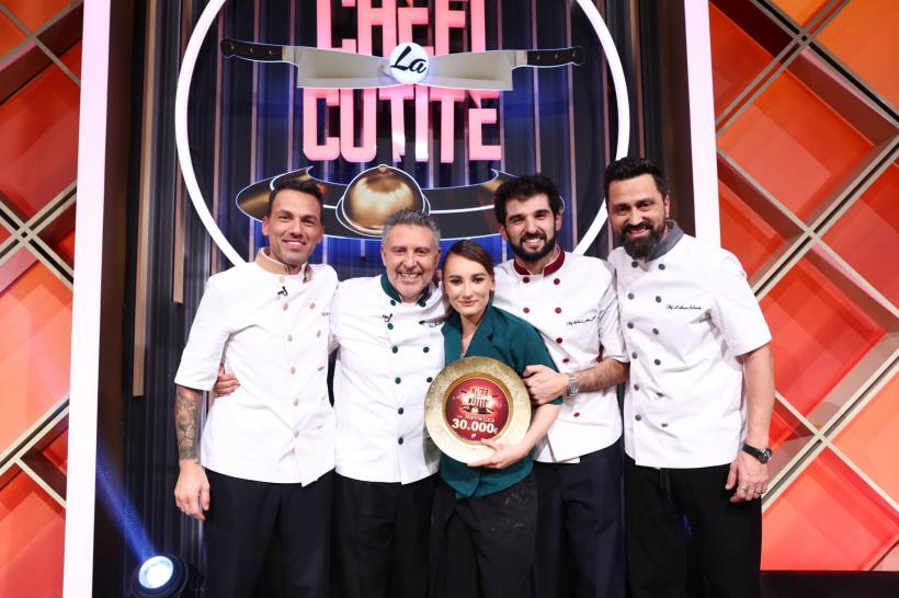 Finala Chefi la cuțite, record de audiență. Marina Luca, cuțitul de aur al lui Chef Sautner, a câștigat sezonul 17. Diseară, începe competiția copiilor, Chefi la cuțite – Viitorul are gust