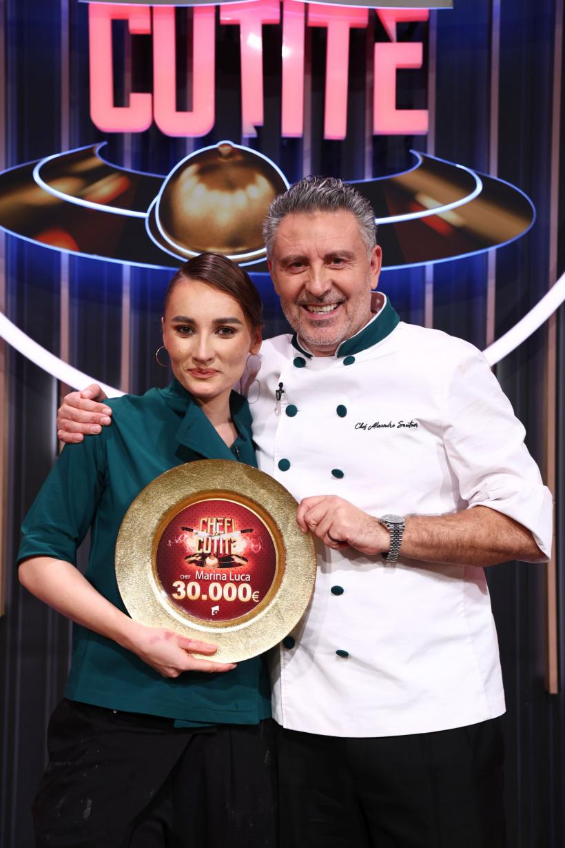 Finala Chefi la cuțite, record de audiență. Marina Luca, cuțitul de aur al lui Chef Sautner, a câștigat sezonul 17. Diseară, începe competiția copiilor, Chefi la cuțite – Viitorul are gust 19010453
