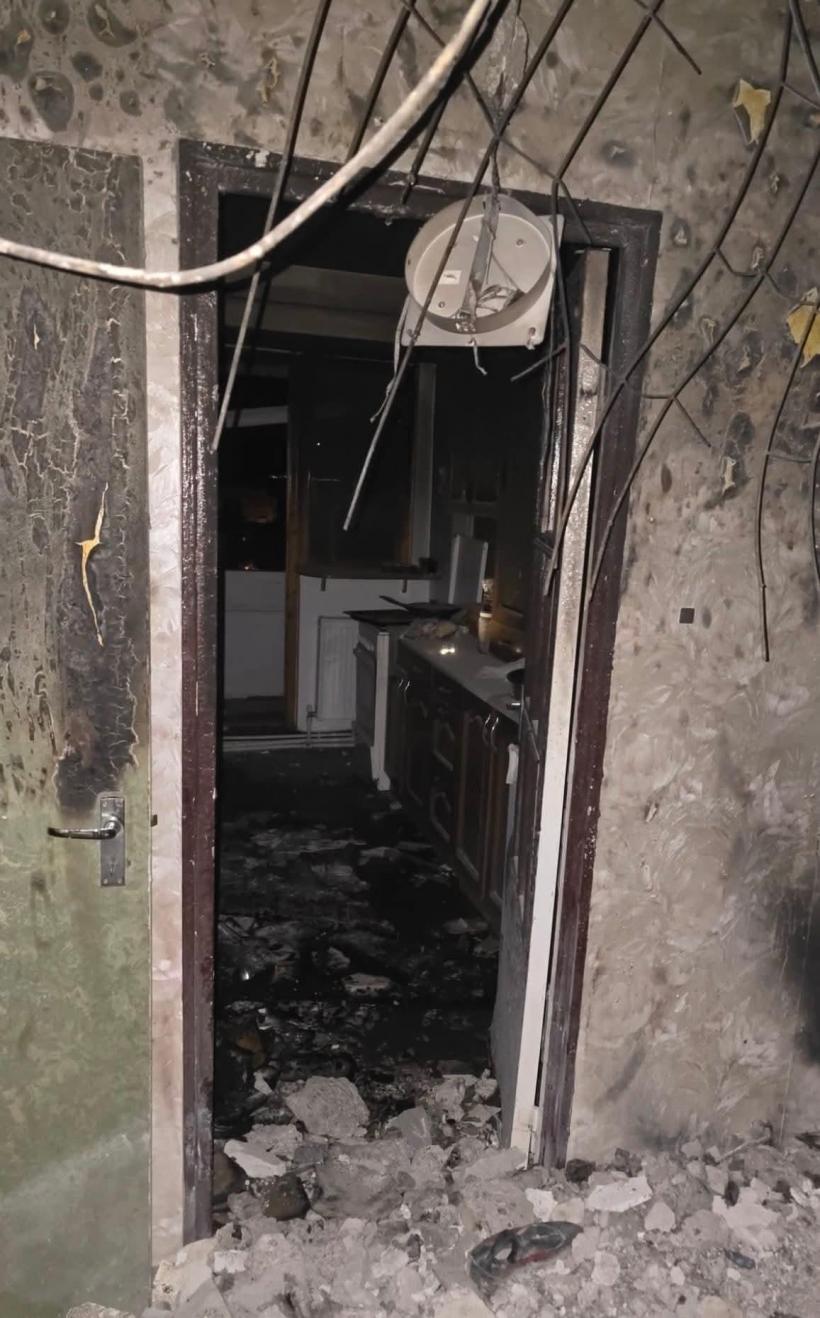 Cum arată apartamentul din Galați lovit de drona rusească. Explozia a zguduit orașul: „Am zis că e o bombă” 19010821
