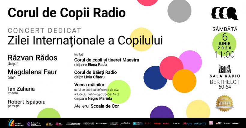 Copilăria, sărbătorită prin muzică la Sala Radio 19010678