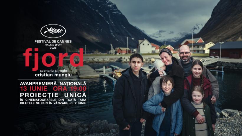 Avanpremieră națională pentru FJORD, în regia lui Cristian Mungiu. Proiecție unică în cinematografele din toată țara