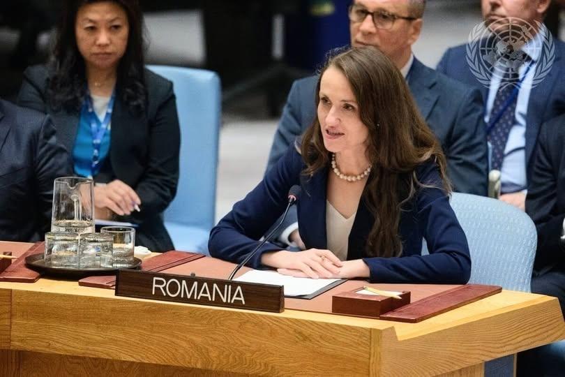 Oana Țoiu contrazice Moscova la ONU: „Drona de la Galați este fără îndoială un Geran-2 rusesc”