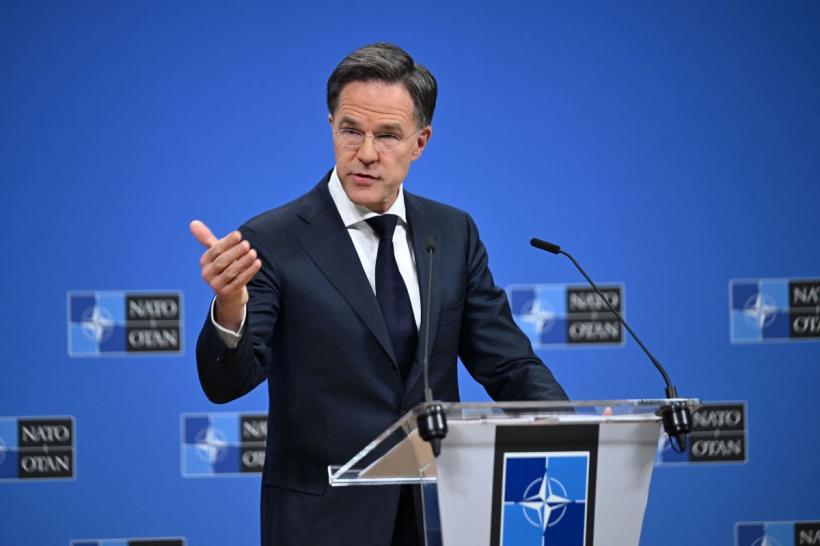 Șeful NATO, Mark Rutte, se află la Kiev într-o vizită-surpriză de solidaritate