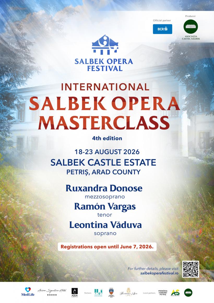 Ultimele zile de înscrieri la International Salbek Opera Masterclass 2026