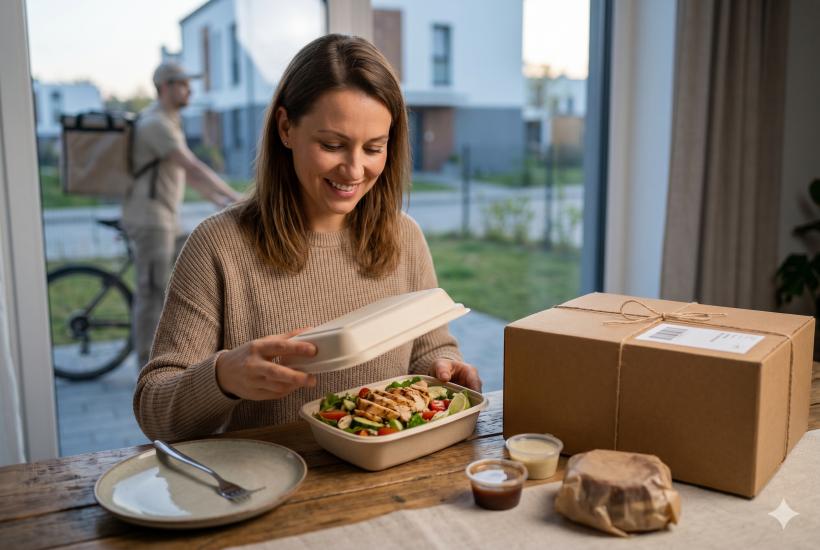 Logistica delivery-ului: ambalajul ca factor critic în satisfacția clientului final