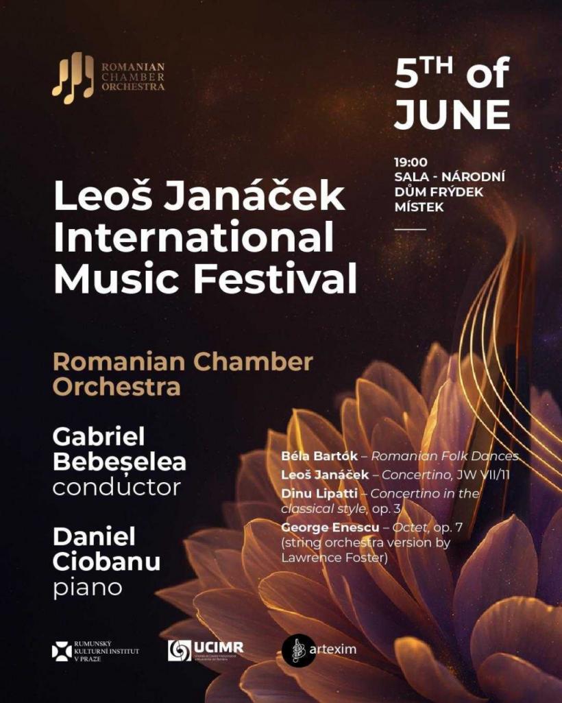 Romanian Chamber Orchestra aduce excelența românească la Festivalul Internațional de Muzică Leoš Janáček de la Ostrava