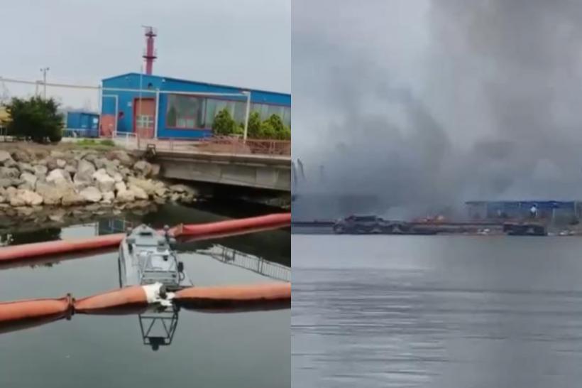 Alertă majoră la Constanța: cum a ajuns o dronă să explodeze în port și ce măsuri au fost luate